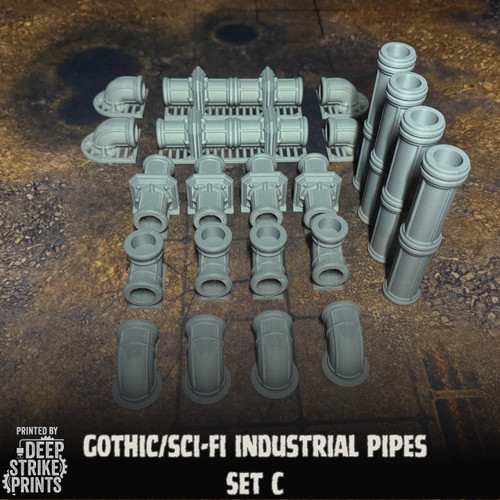 Gothic sci industrial pipes - gothic/sci-fi,