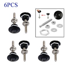 6PCS Car Bonnet Latch Quick