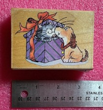 Penny Black Wood Mounted Red