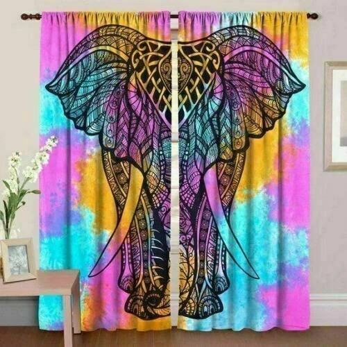 Indian mandala boho - indian, curtain