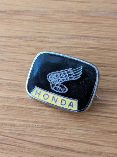 Vintage honda metal enamel - honda,