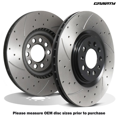 Front drilled grooved - grooved, 312mm