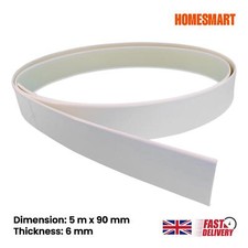 White upvc plastic architrave - white,