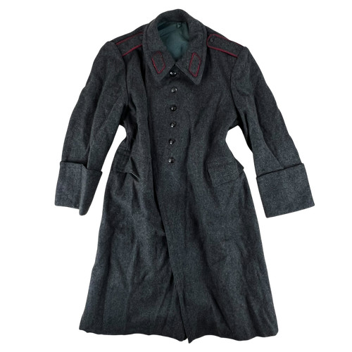 Bulgarian army greatcoat grey - army,