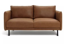 Habitat Moore Leather 2 Seater
