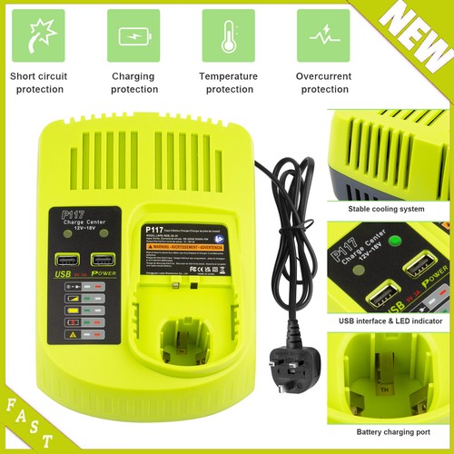 P117 18v fast - charger, for