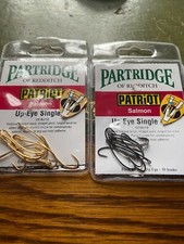 10 Partridge Patriot CS16/U1 Classic Salmon Single Hooks 5 Size Options 