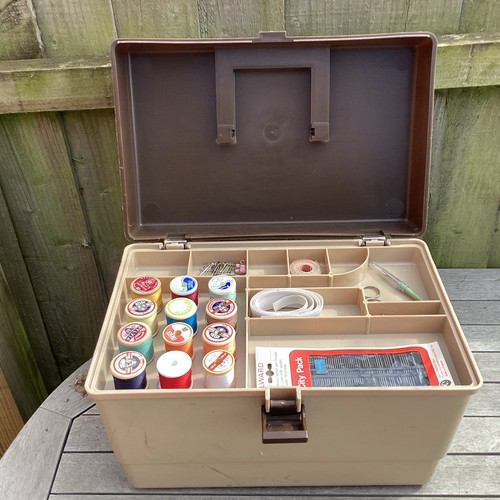 Vintage sewing box - vintage,