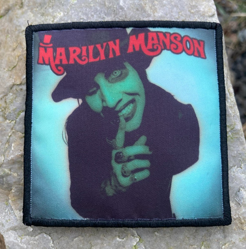 Marilyn manson patch heavy - manson,