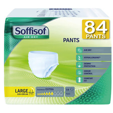 Soffisof Pants Extra - M and L - 28x or 84x Incontinence Pants for Women and Men