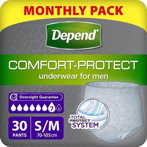 30x depend comfort protect - depend,