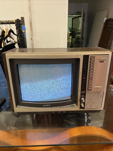 Vtg 1980s sony trinitron - vtg,