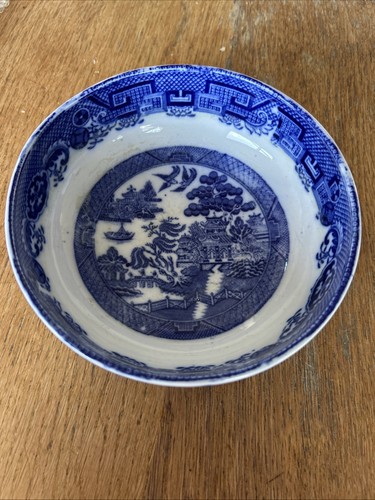 Crown pottery bowl willow - crown,