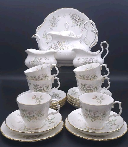 Royal albert haworth tea set - haworth,