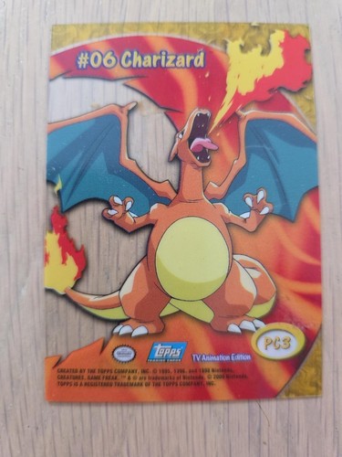 2000 topps pokémon charizard - 2000,