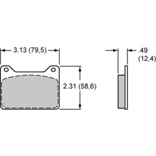Wilwood Polymatrix A Brake Pad