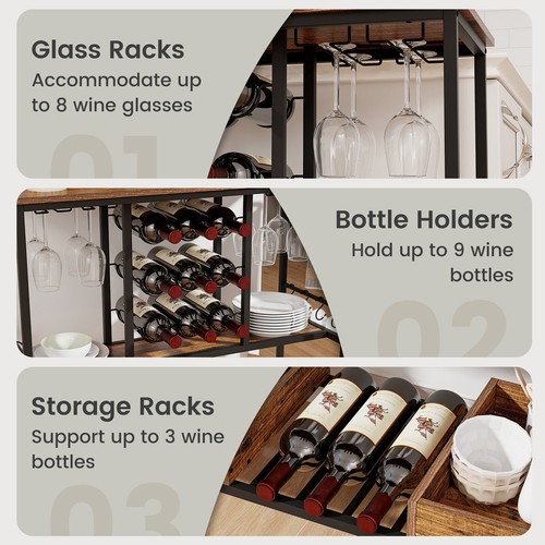 Tiers bar cart home - tiers, serving