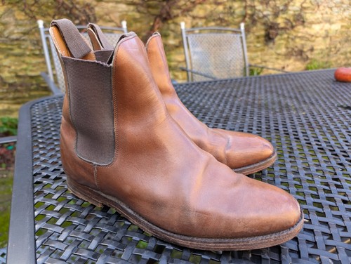 Tricker chelsea boots tan - boots,