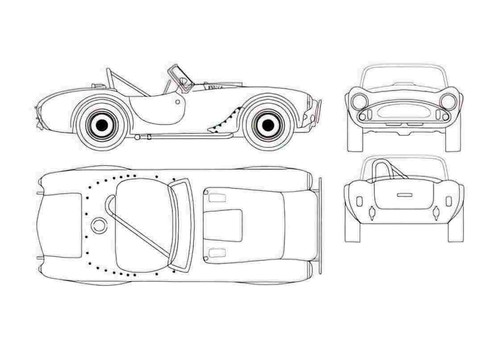 Photo blueprint cobra 01 - photo, ac