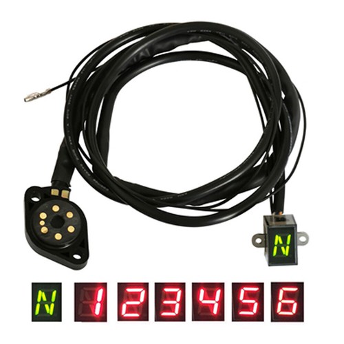 Motorcycle gear indicator - motorcycle,