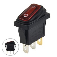 Switch Rocker Button With LED