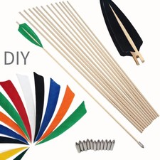 8mm Wooden Arrow Archery