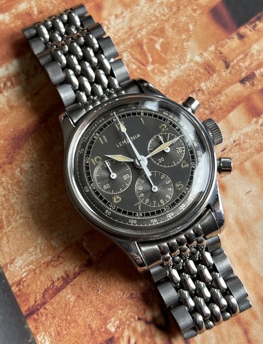 Vintage lemania military - vintage,