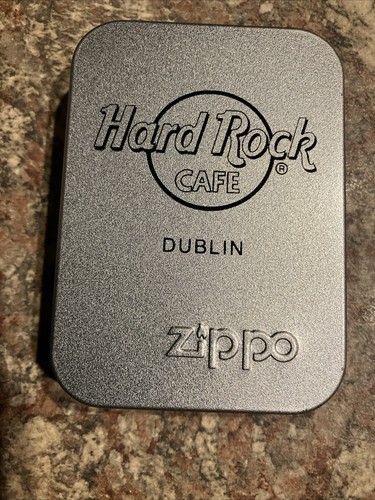 Hard rock cafe dublin zippo - hard, dublin,