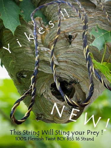 B55 flemish twist bowstring - flemish,
