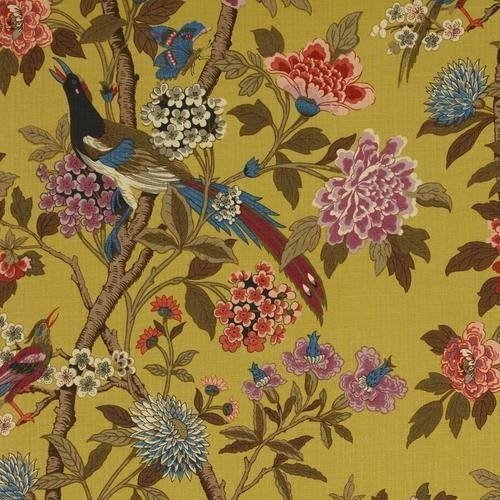 Baker curtain fabric - &,