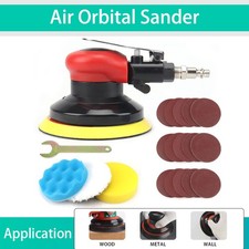 5'' 125mm Air Random Orbital Palm Sander Sanding Pneumatic Tool For Car Polisher