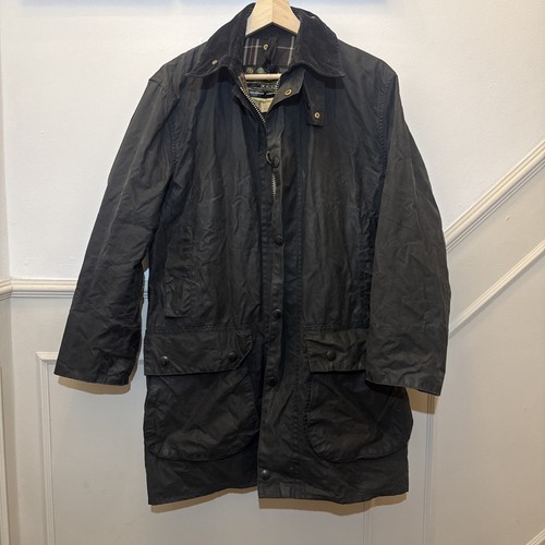 Barbour border wax jacket size - border,
