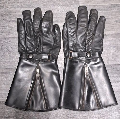Vintage motorcycle gloves - vintage,
