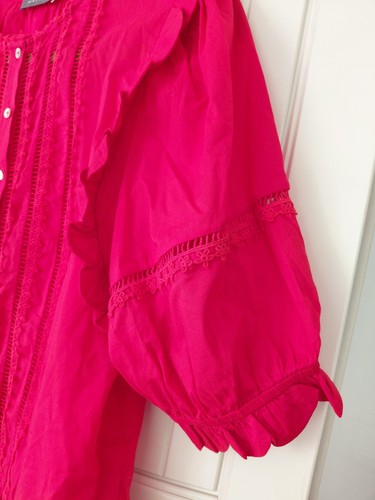 Mint velvet pink solid blouse - mint,