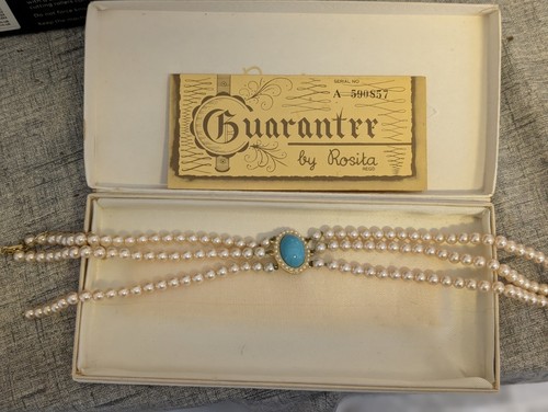 Rosita vintage faux pearl - vintage,