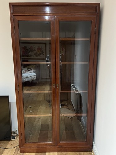Chinese rosewood bookcase - rosewood,
