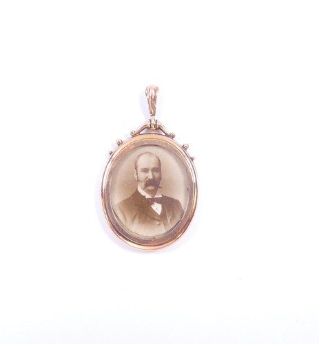 Picture locket rose gold - rose,