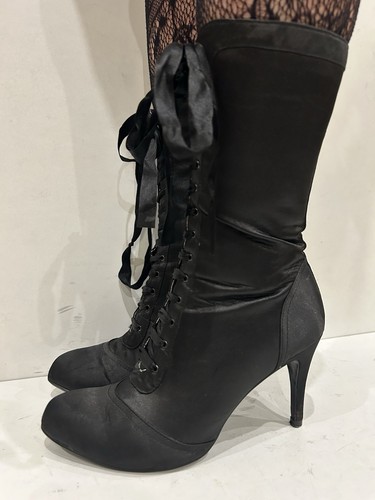 Gorgeous next black satin lace - gorgeous,