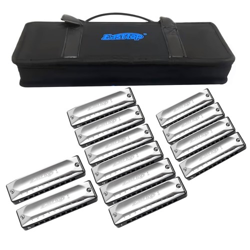 Easttop pcs harmonica set - pcs,