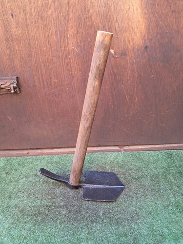 Vintage garden trenching hoe - trenching,