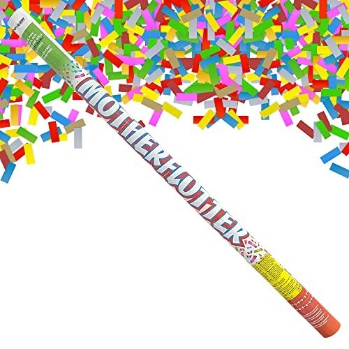 Mixed 100cm confetti cannon - mixed,,