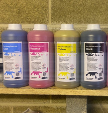 ECO Solvent Ink - 4x 1 Litres