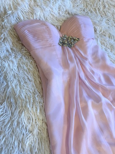Pink strapless sleeveless - pink,