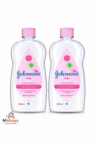 Johnson baby oil 200ml - oil,
