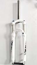 Suntour XCR 32 LO R Standard Lockout Fork 1-1/8" 27.5" White - Fit 26” Wheel