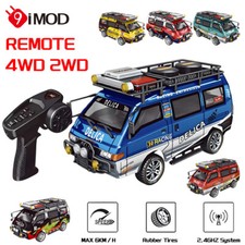 RC Car Delica 1/24 Remote Control 2.4G 50M Vehicle 4WD /2WD Headlights Van