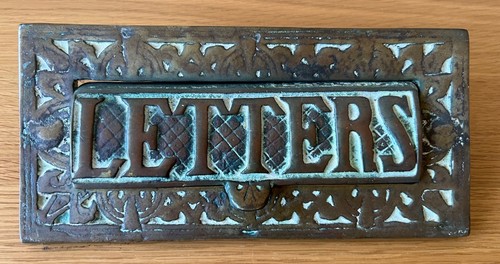 Large brass art nouveau - large,