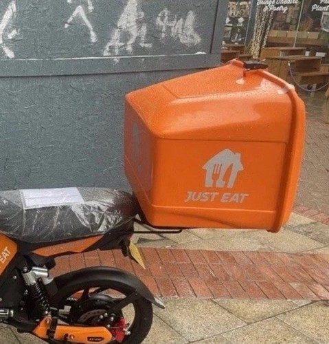 Just eat food delivery scooter - food,