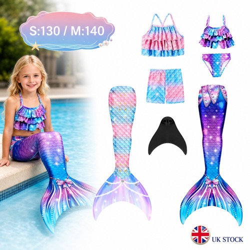 Girls mermaid tail swimming - girls,