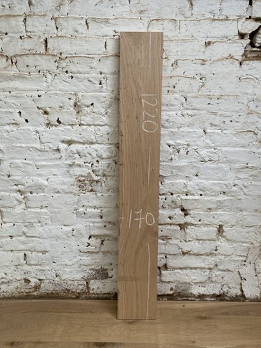 Air dried reclaimed oak shelf - dried,